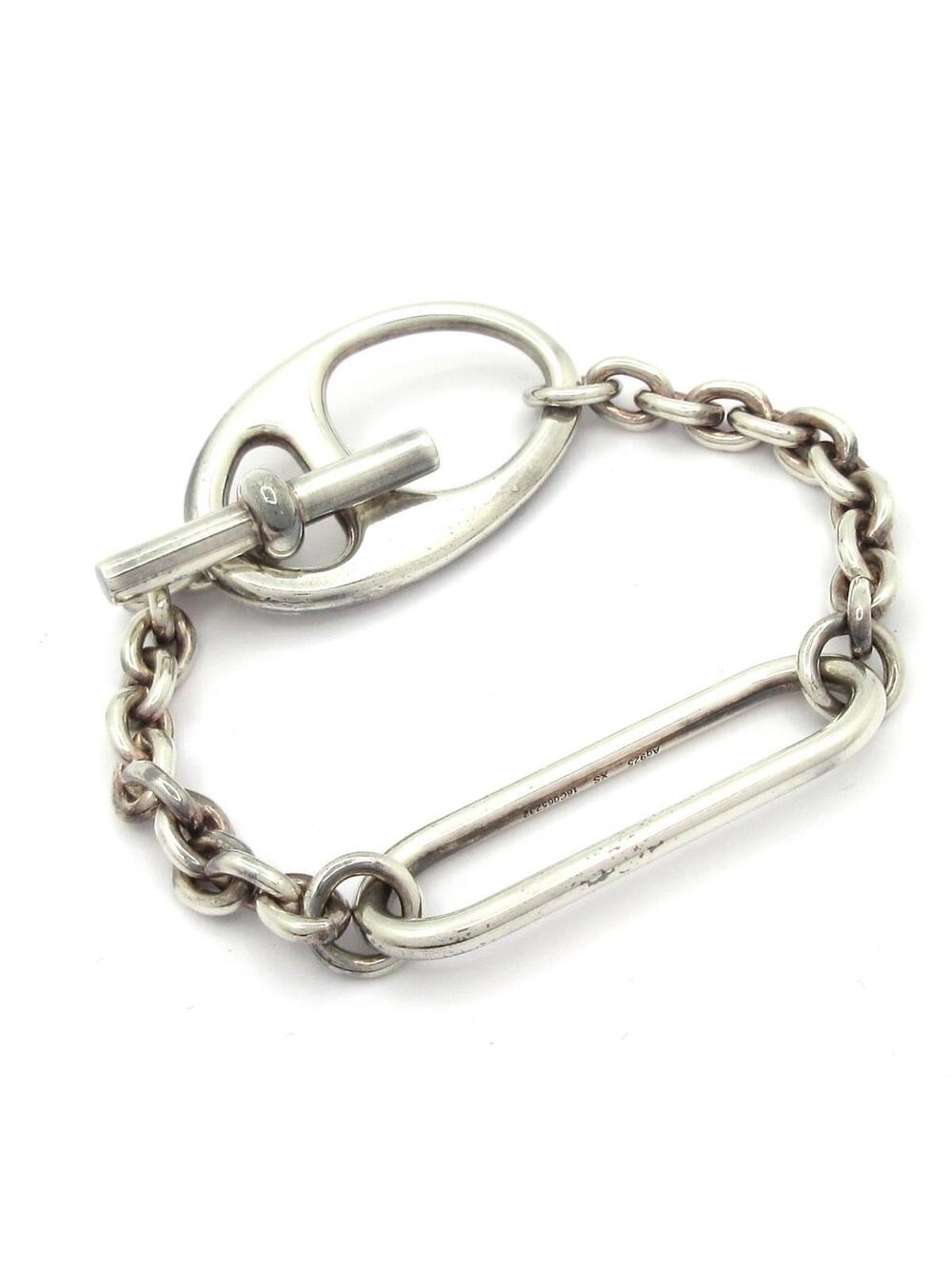 Hermes Chain D`Ancre Twist Silver #363791H14B